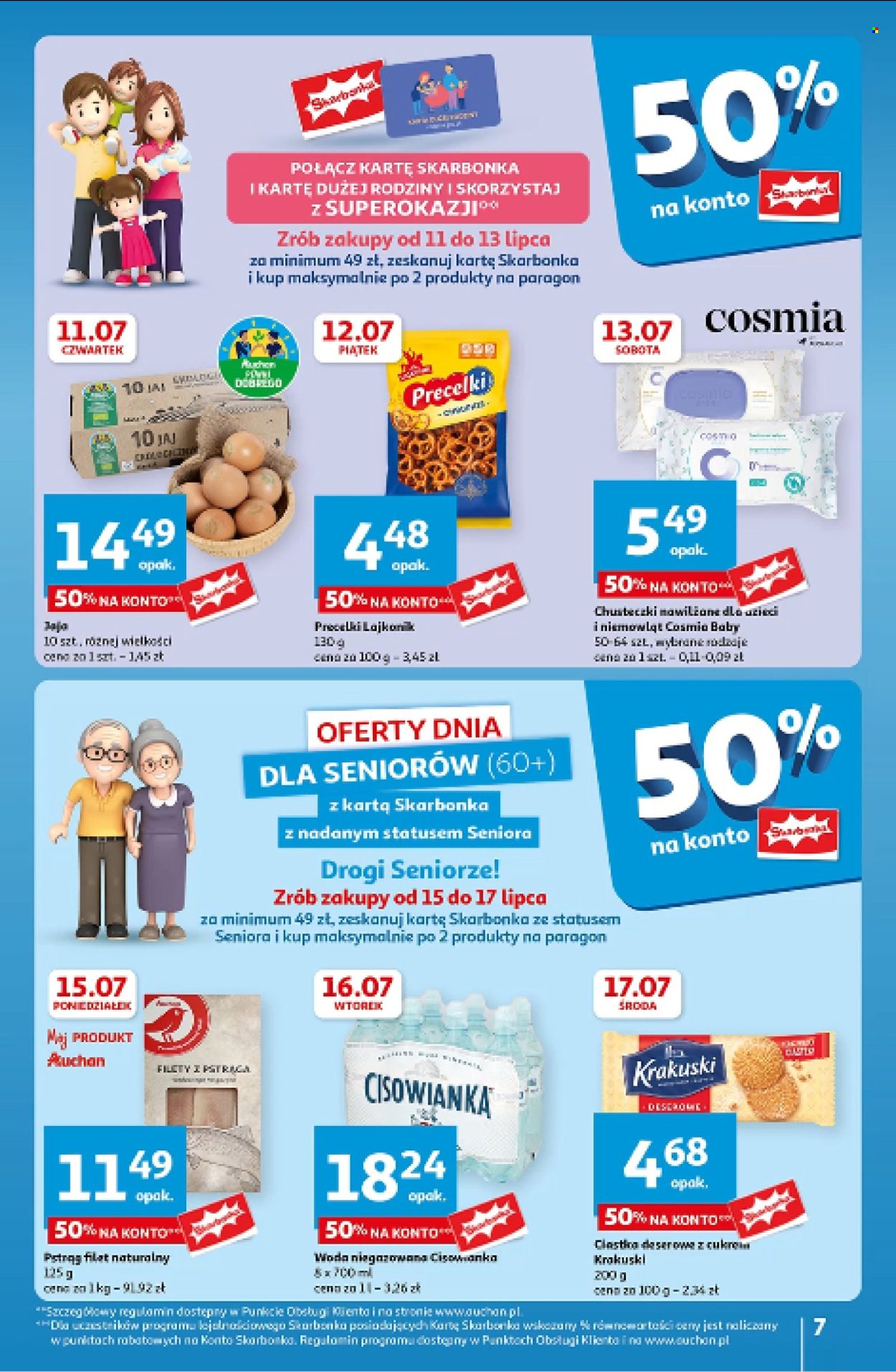 Gazetka Auchan - 11.07.2024 - 17.07.2024. Strona 7