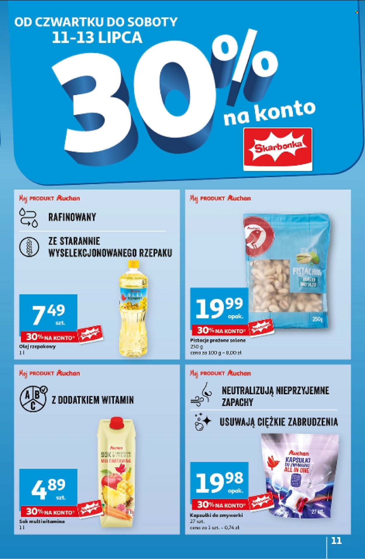 Gazetka Auchan - 11.07.2024 - 17.07.2024. Strona 13