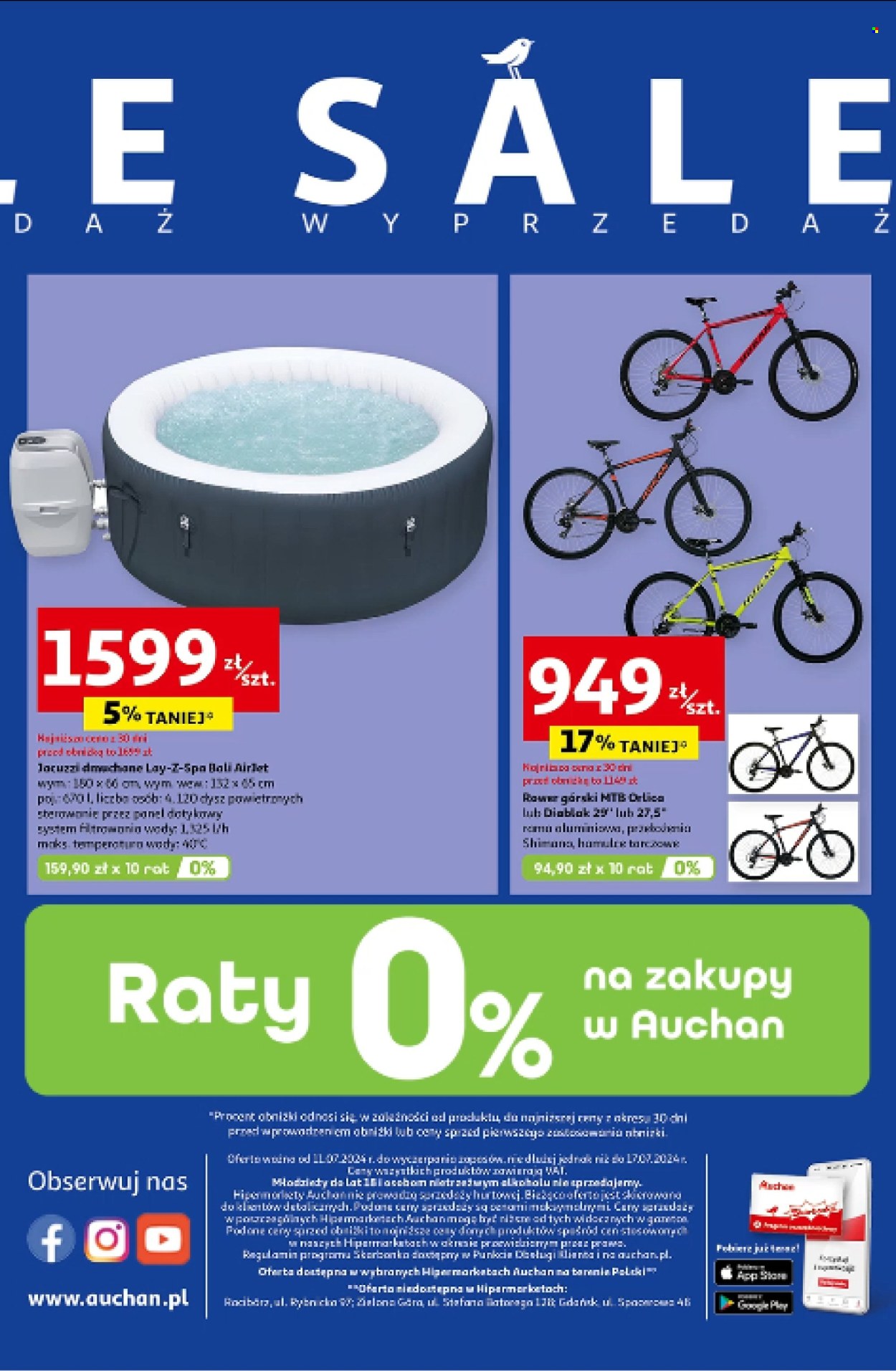 Gazetka Auchan - 11.07.2024 - 17.07.2024. Strona 64