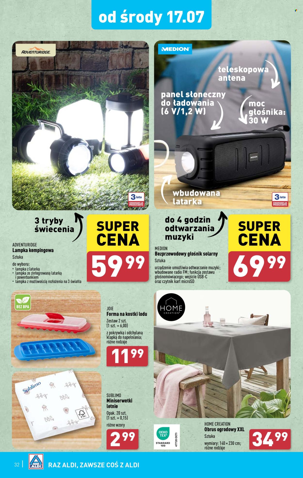 Gazetka ALDI - 15.07.2024 - 20.07.2024. Strona 32