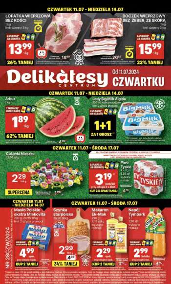 Gazetka Delikatesy Centrum - 11.07.2024 - 17.07.2024.