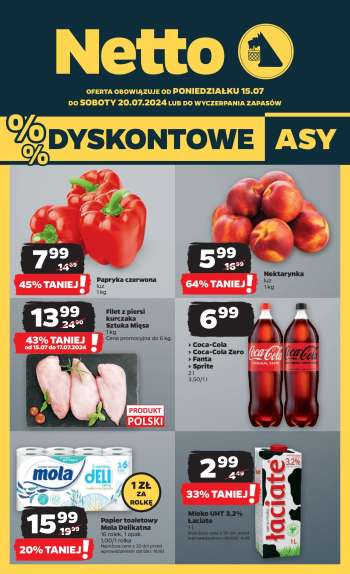 Gazetka Netto - 15.07.2024 - 20.07.2024.