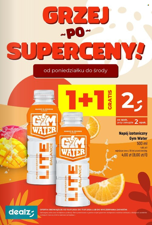 Gazetka Dealz - 15.07.2024 - 17.07.2024. Strona 1