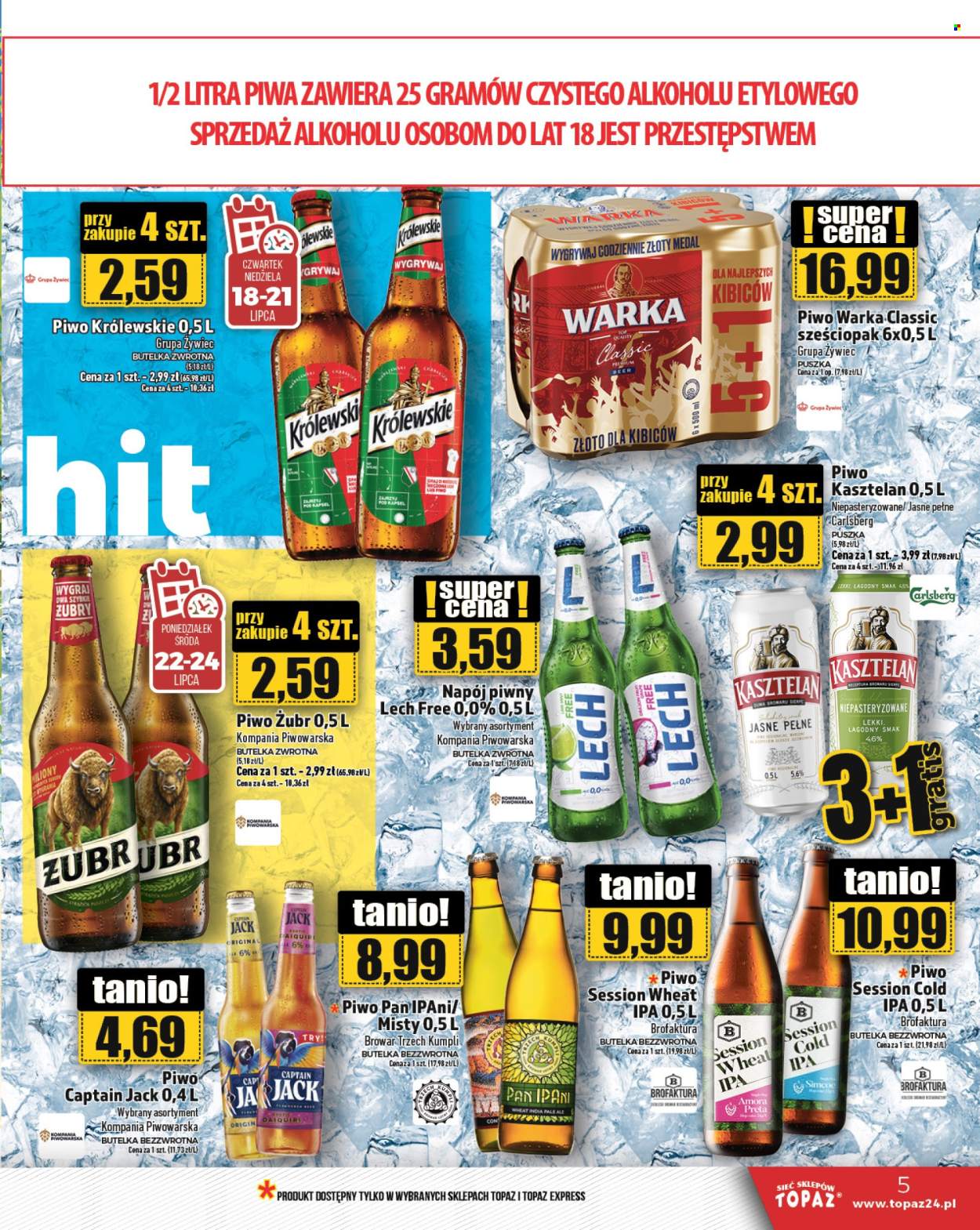 Gazetka Topaz - 18.07.2024 - 24.07.2024. Strona 5