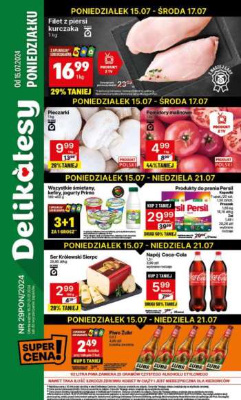 Gazetka Delikatesy Centrum - 15.07.2024 - 21.07.2024.