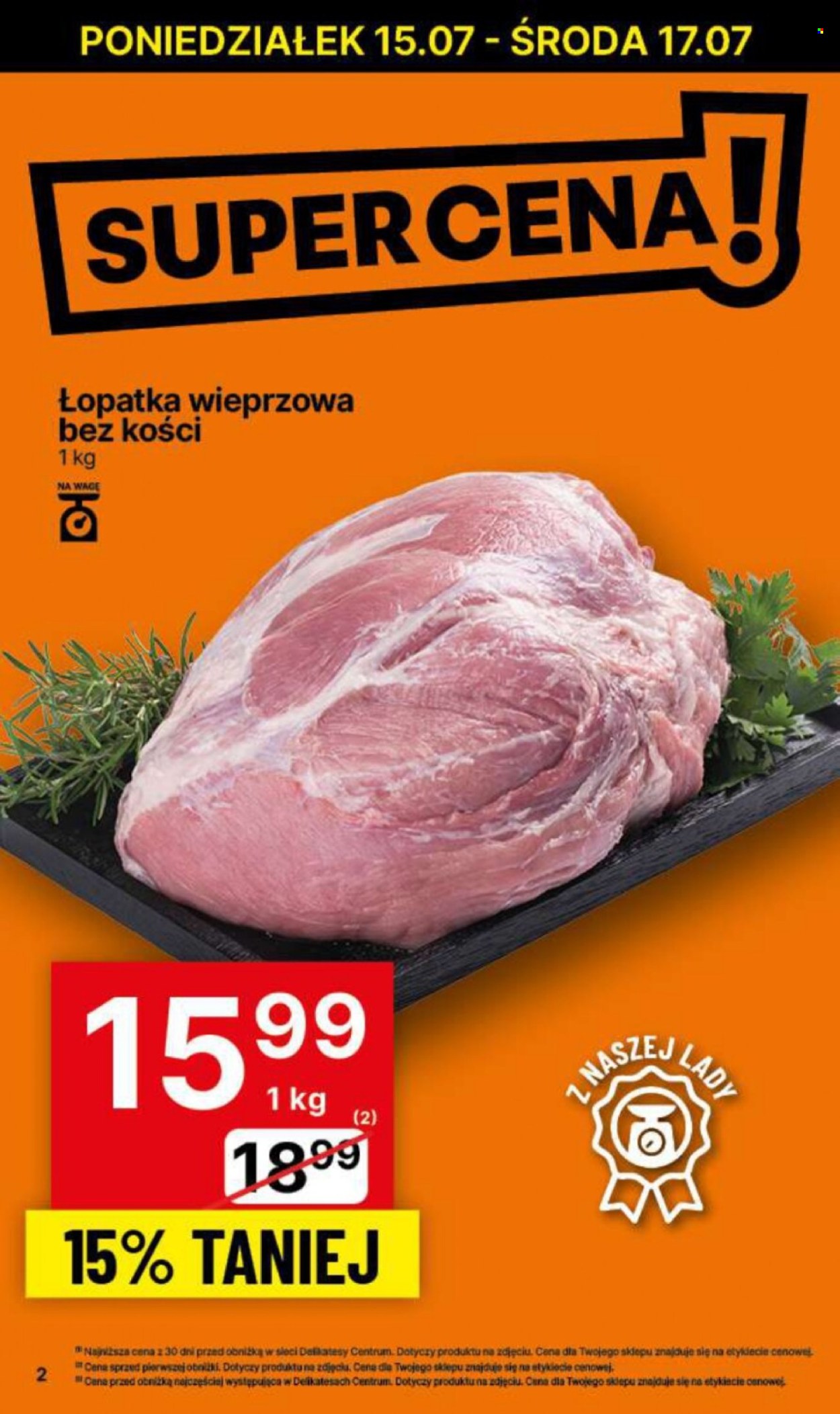 Gazetka Delikatesy Centrum - 15.07.2024 - 21.07.2024. Strona 2