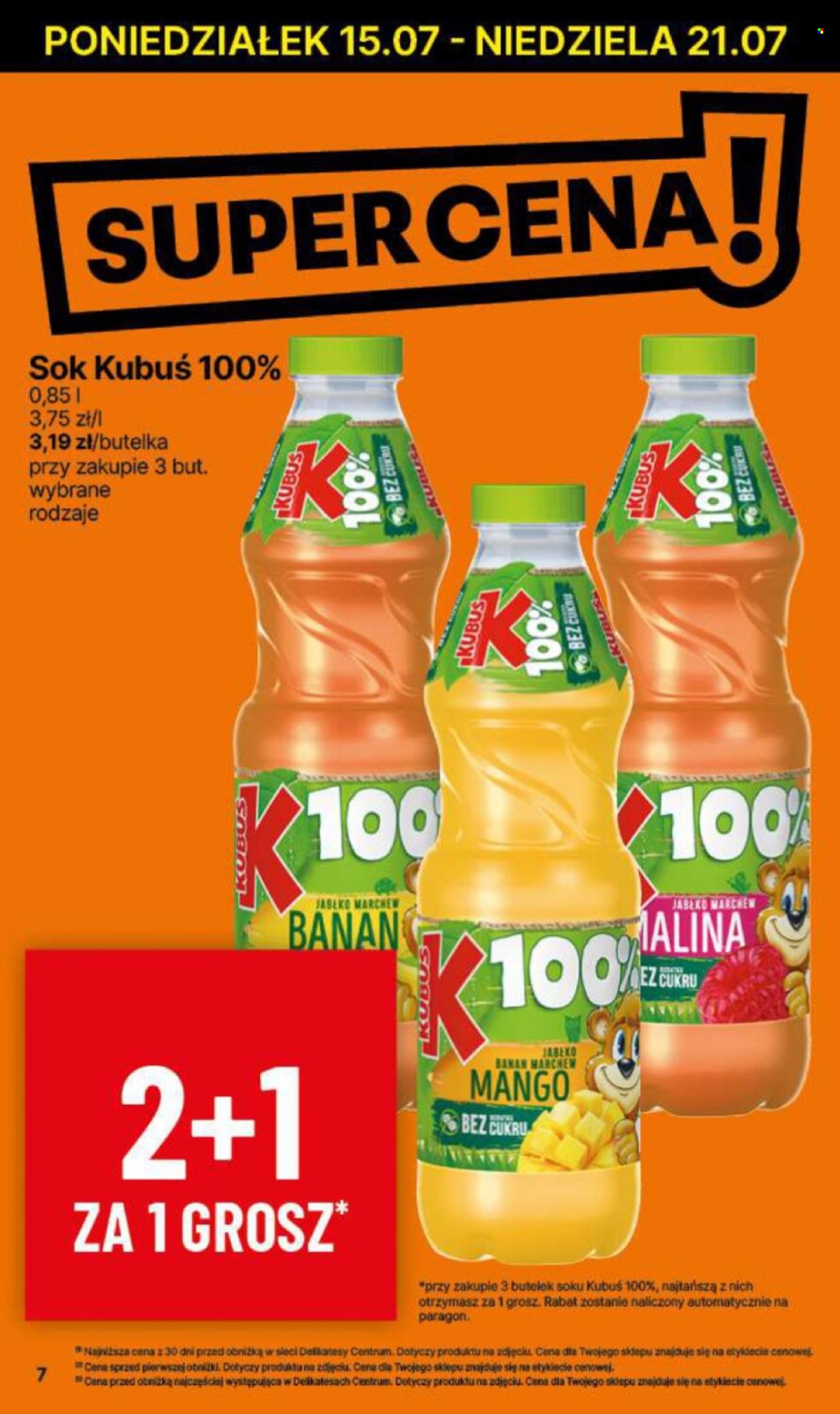 Gazetka Delikatesy Centrum - 15.07.2024 - 21.07.2024. Strona 7