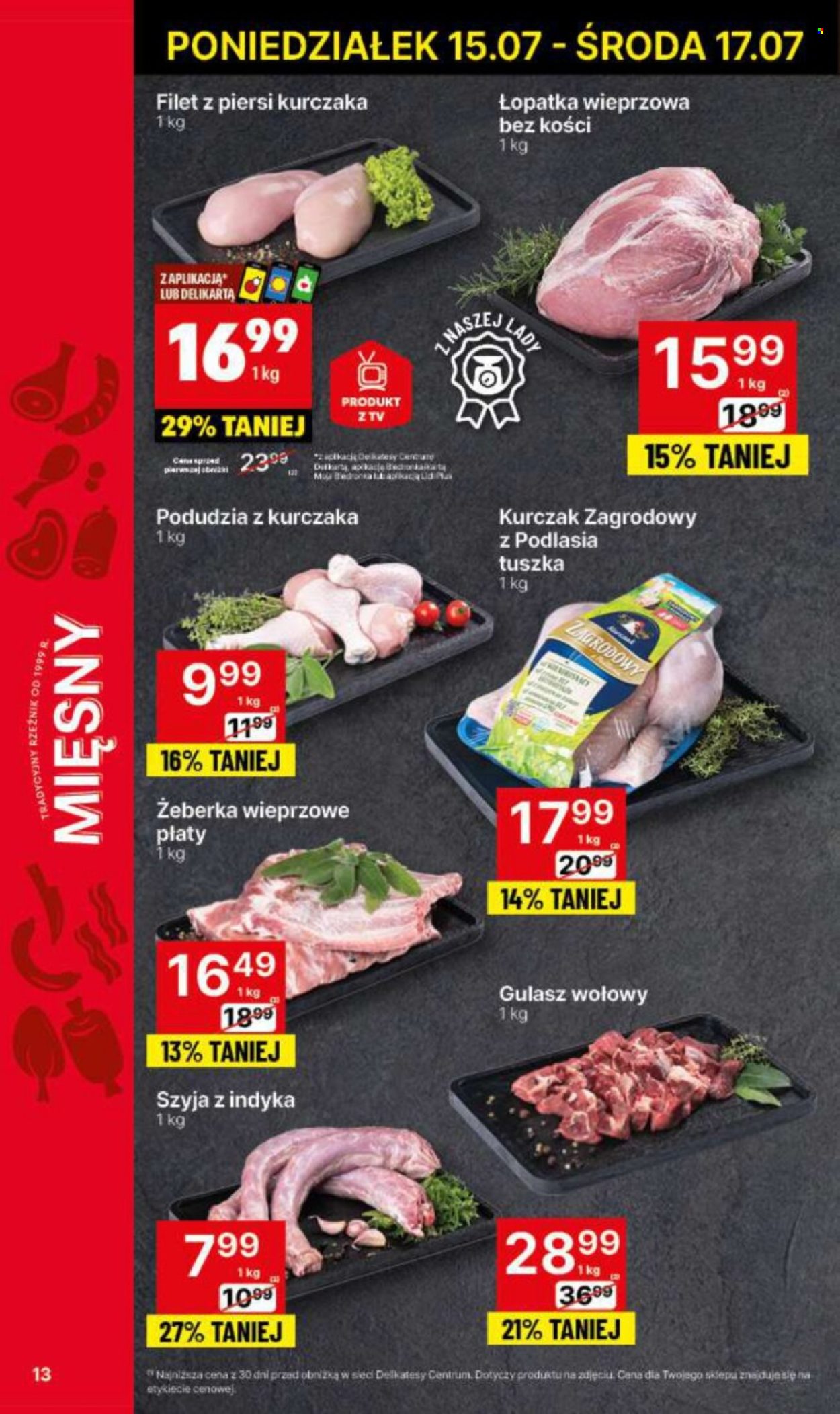 Gazetka Delikatesy Centrum - 15.07.2024 - 21.07.2024. Strona 13