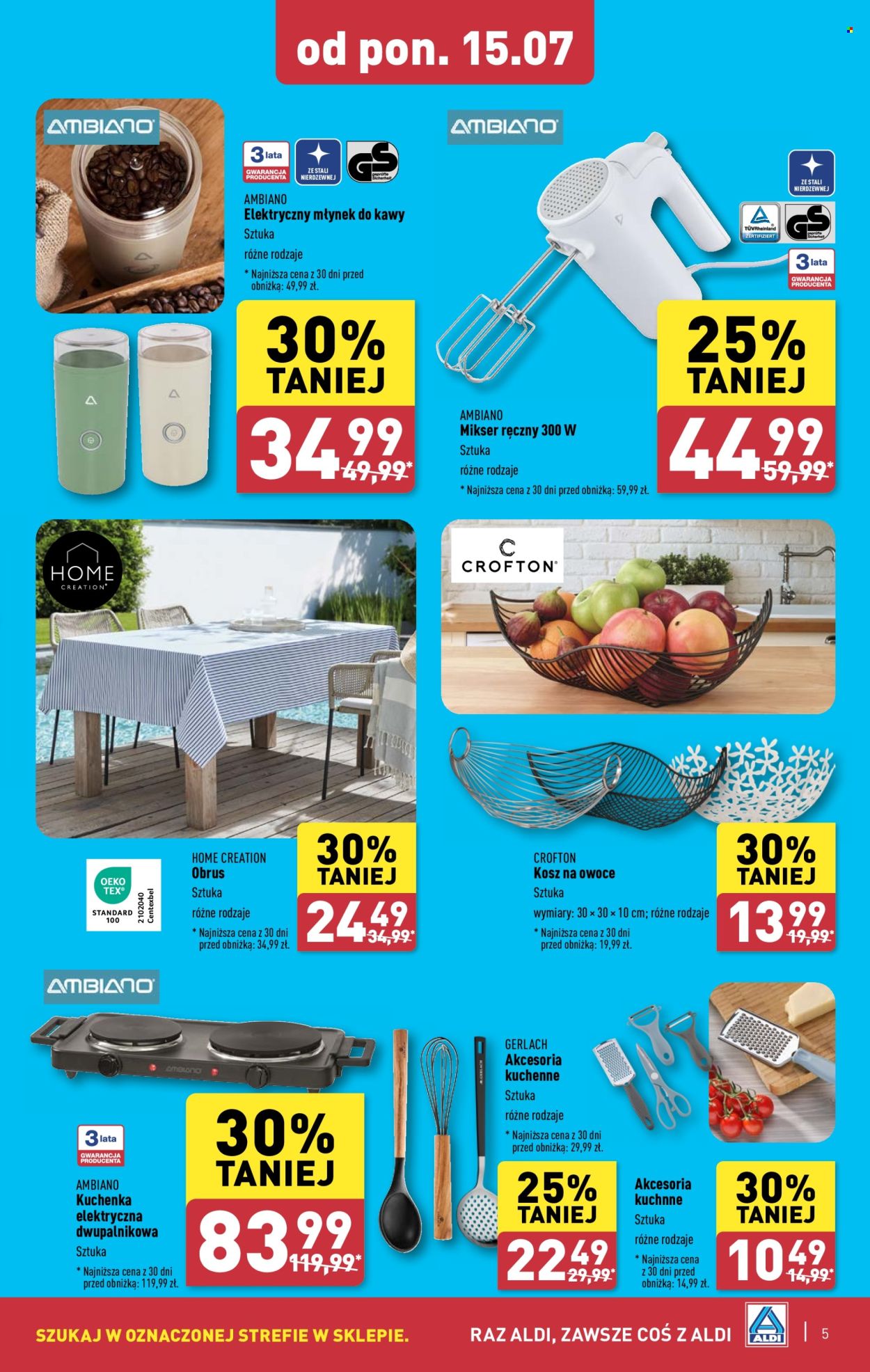 Gazetka ALDI - 15.07.2024 - 20.07.2024. Strona 5