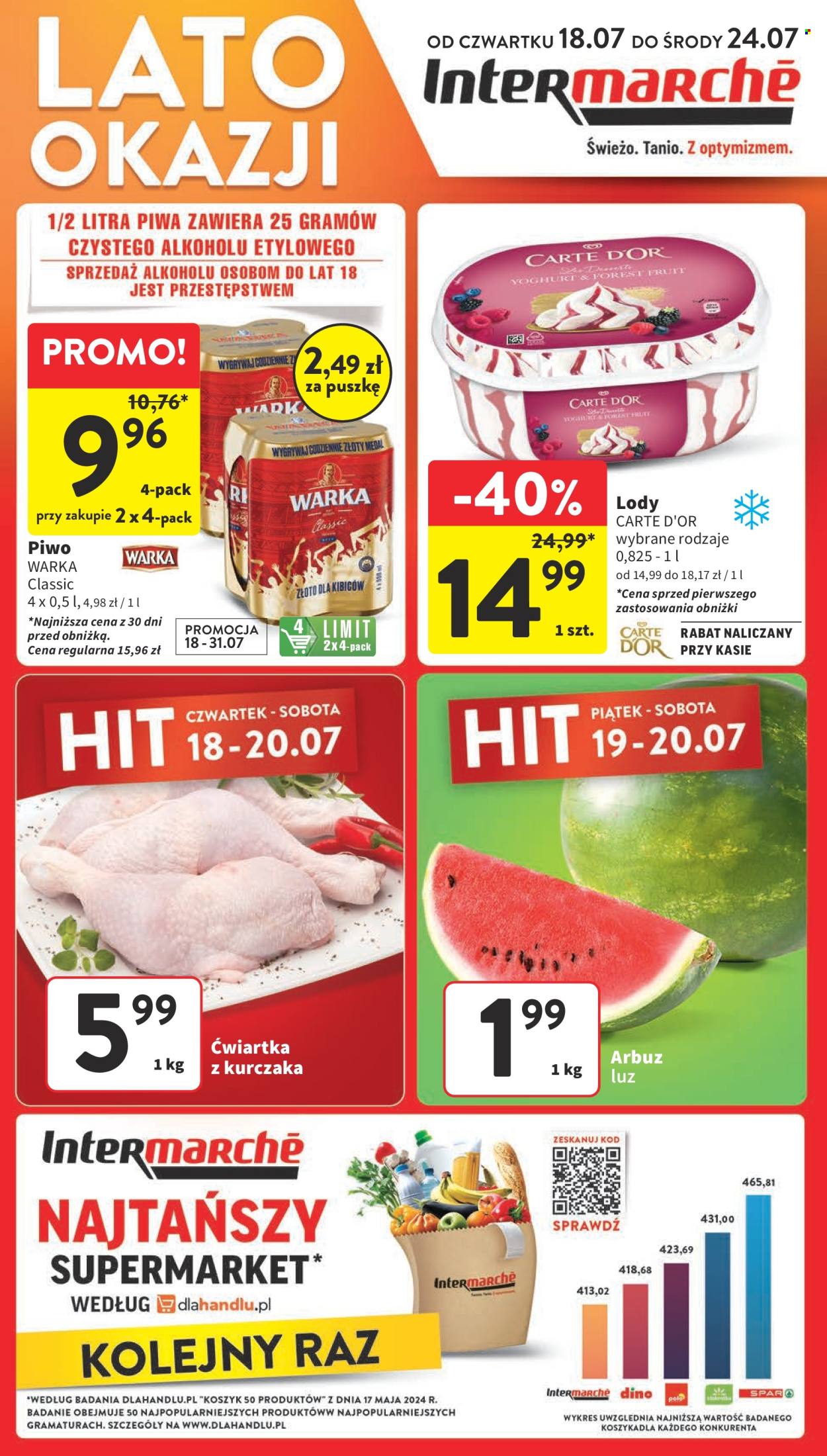 Leták Intermarché - 18.7.2024 - 24.7.2024. Strana 1