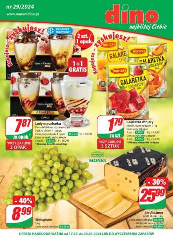 Gazetka Dino - 17.07.2024 - 23.07.2024.