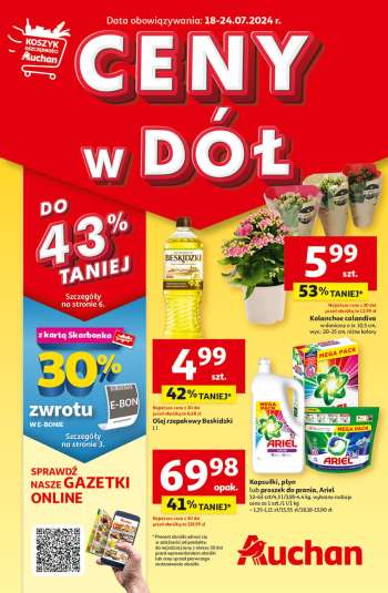 Gazetka Auchan - 18.07.2024 - 24.07.2024.