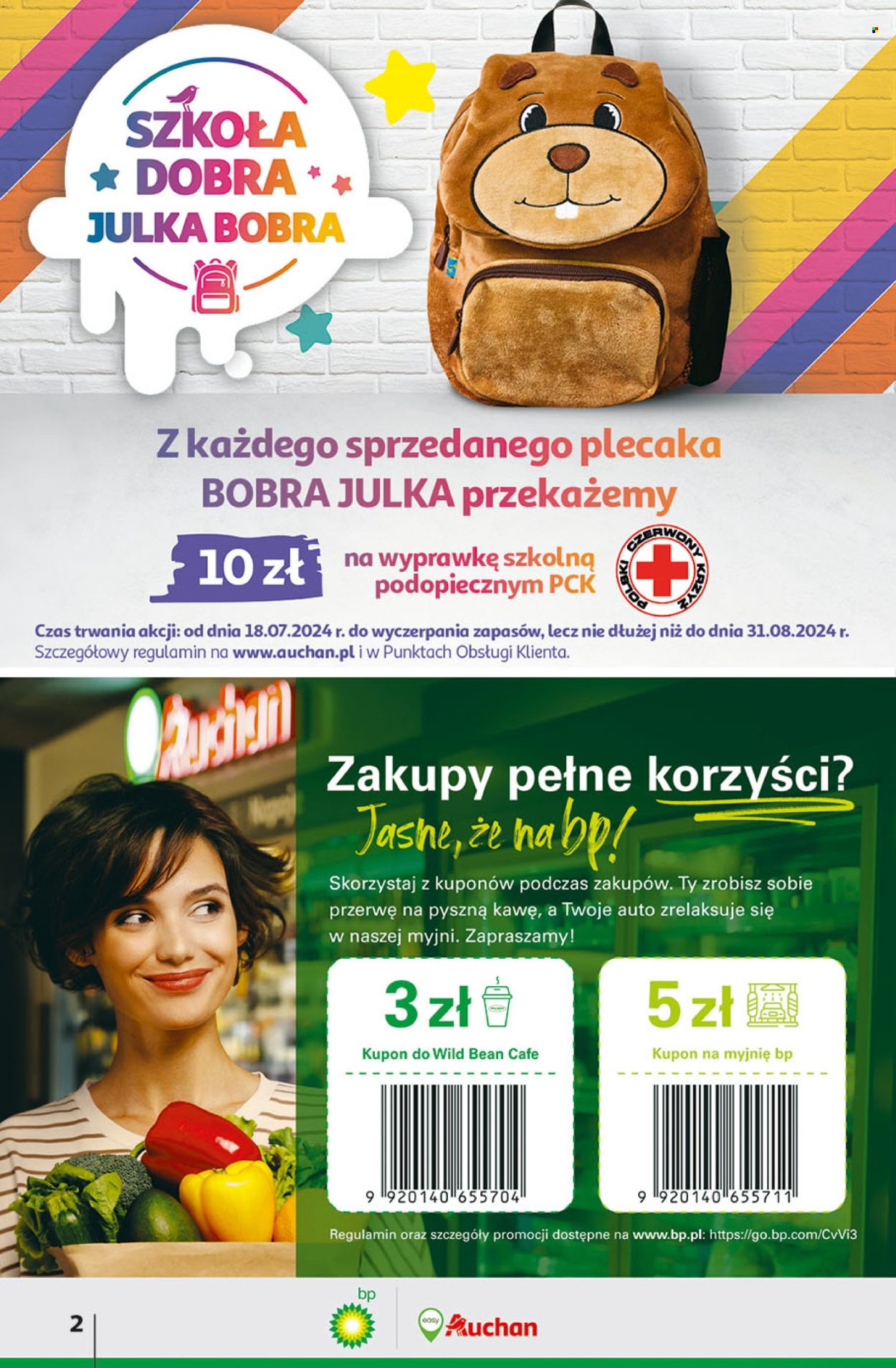 Gazetka Auchan - 18.07.2024 - 24.07.2024. Strona 2