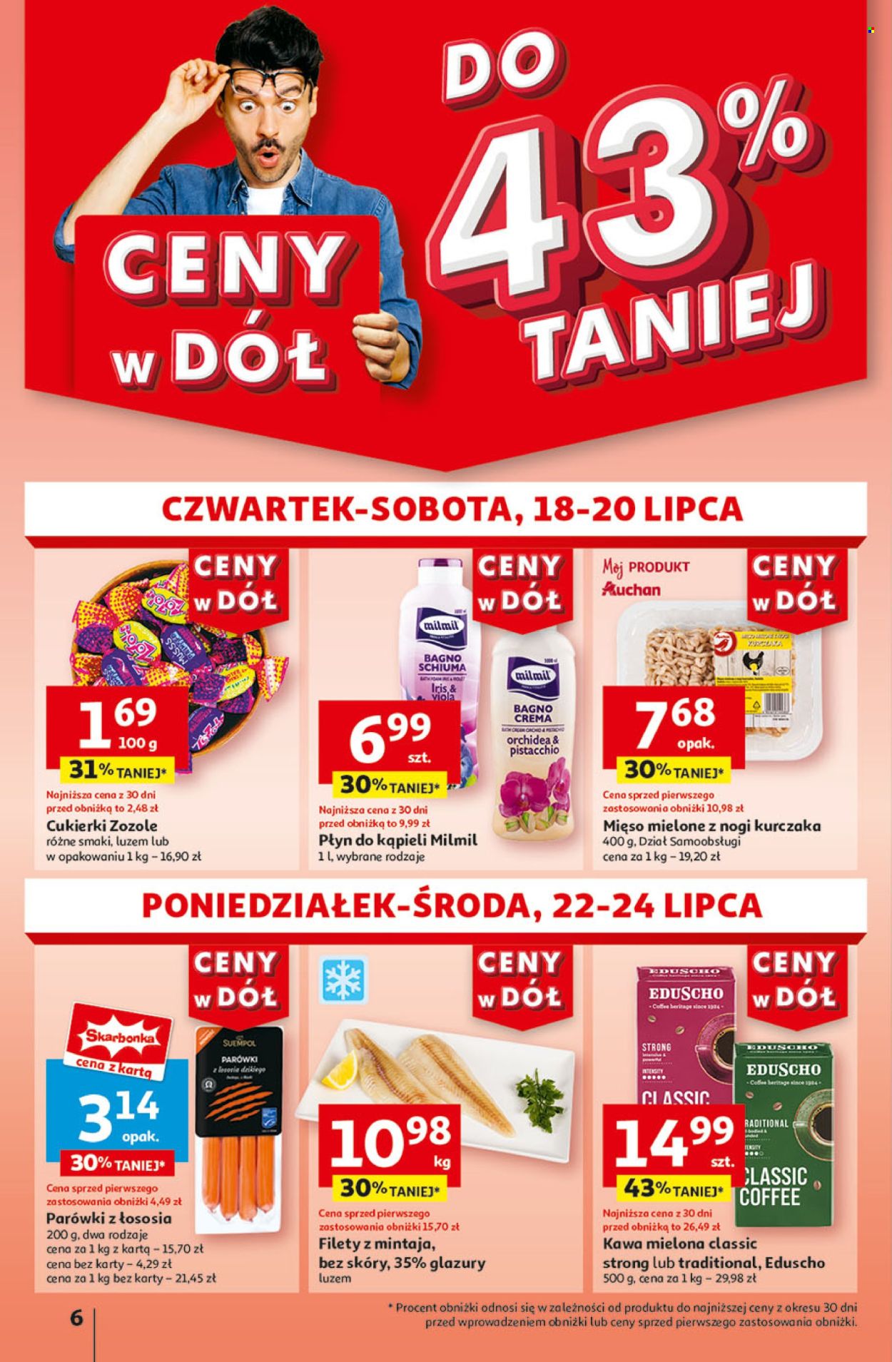 Gazetka Auchan - 18.07.2024 - 24.07.2024. Strona 6