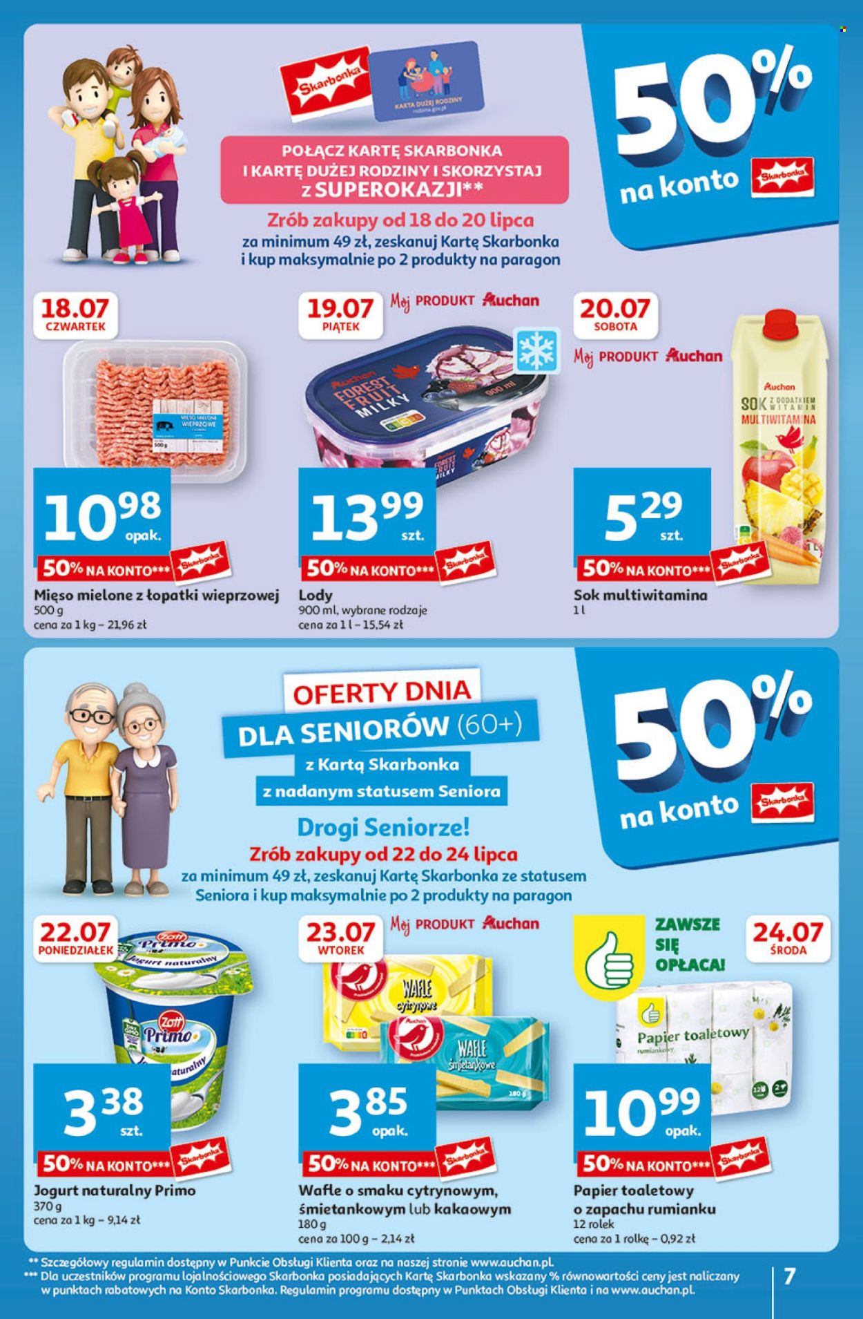 Gazetka Auchan - 18.07.2024 - 24.07.2024. Strona 7