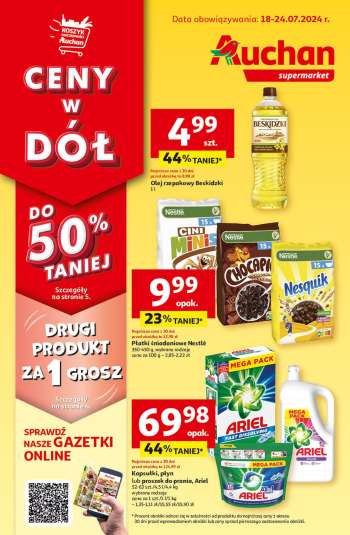 Gazetka Auchan - 18.07.2024 - 24.07.2024.