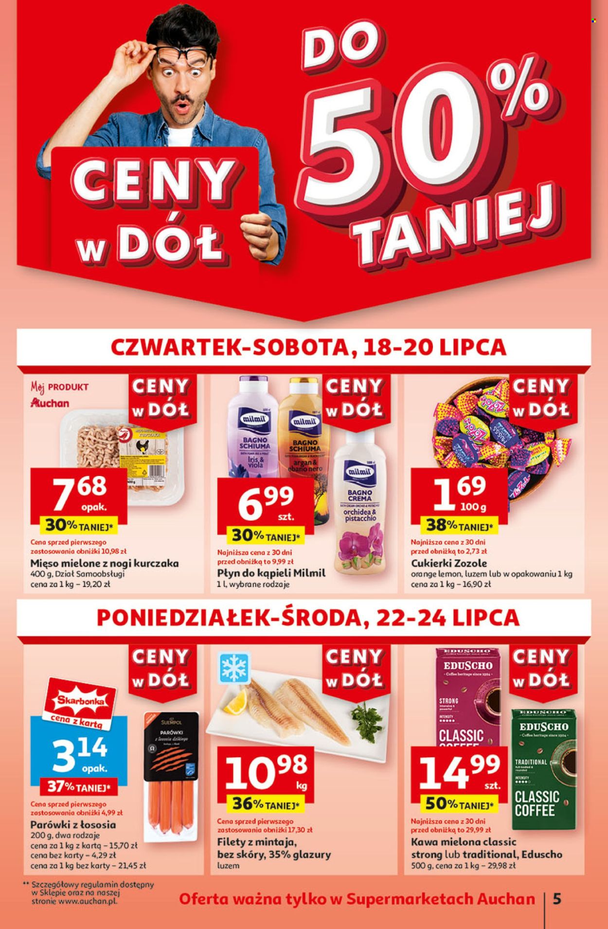 Gazetka Auchan - 18.07.2024 - 24.07.2024. Strona 5