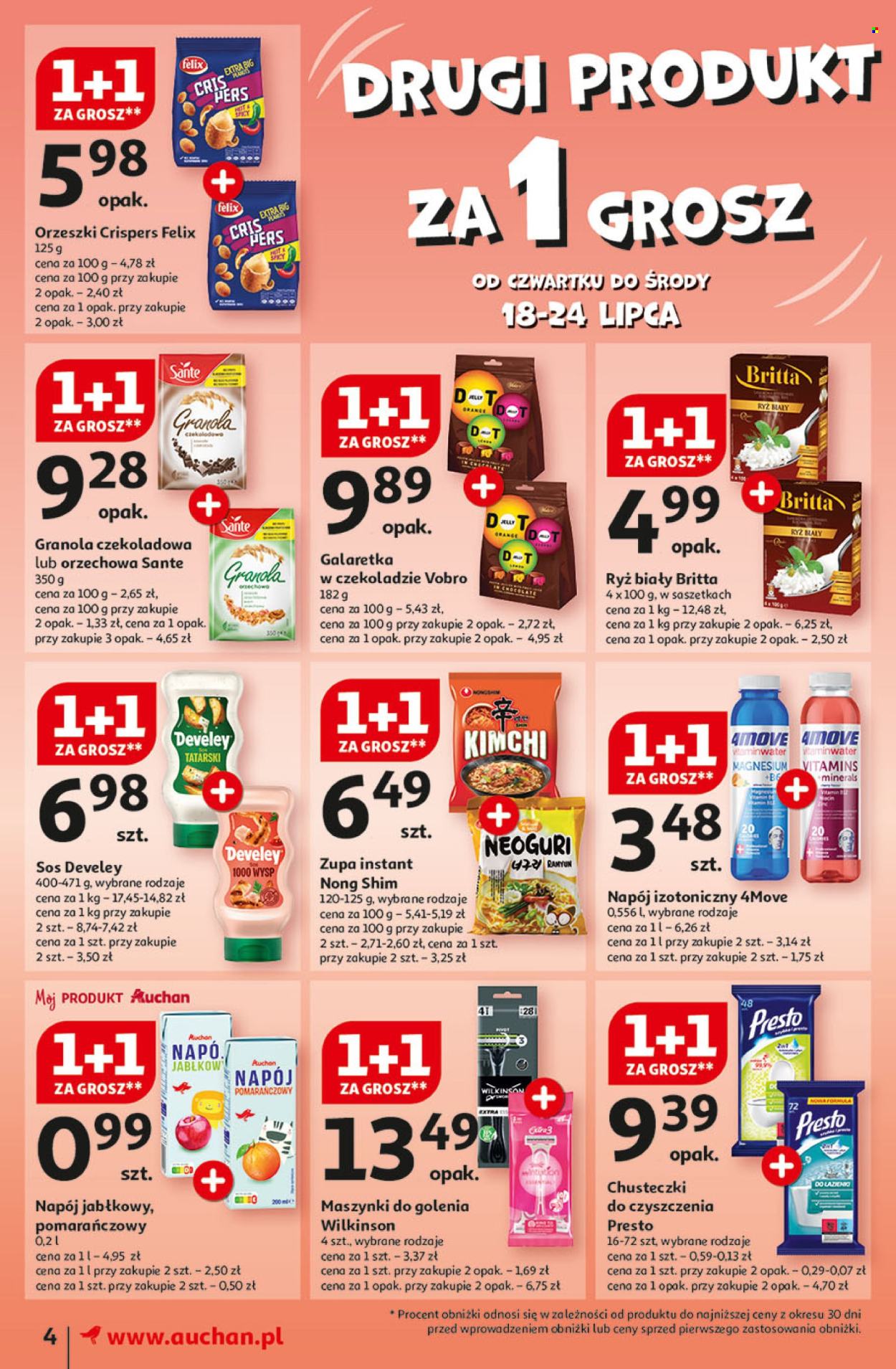 Gazetka Auchan - 18.07.2024 - 24.07.2024. Strona 4