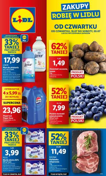 Gazetka Lidl - 18.07.2024 - 20.07.2024.
