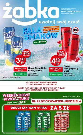 Gazetka Żabka - 17.07.2024 - 30.07.2024.