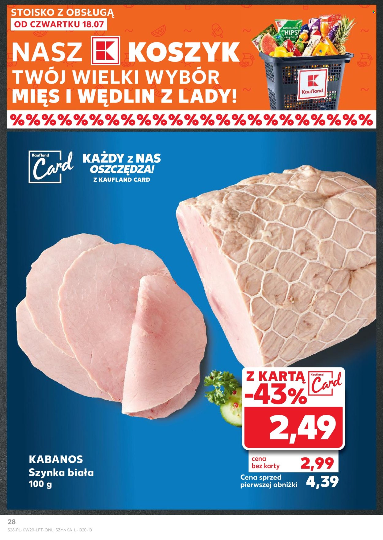 Gazetka Kaufland - 18.07.2024 - 24.07.2024. Strona 28