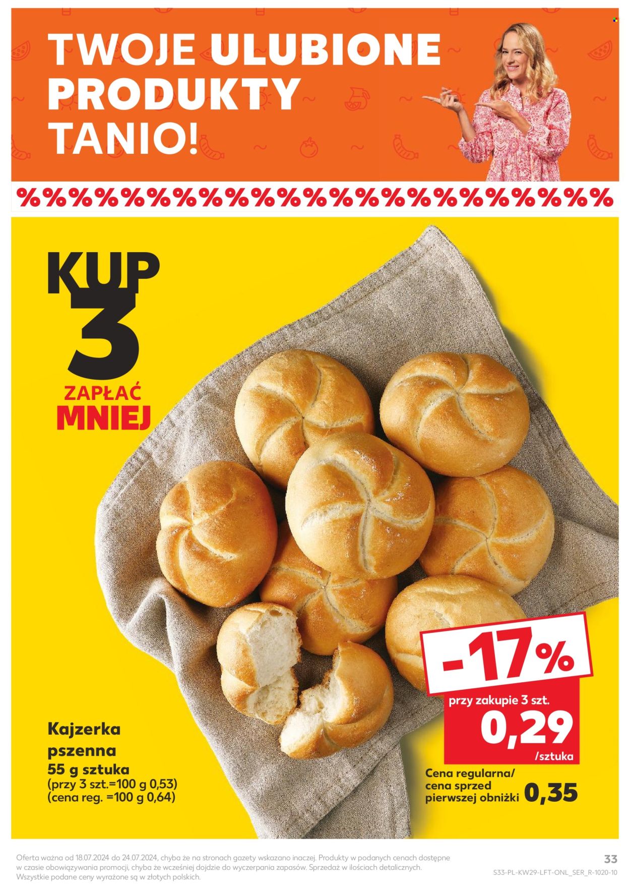 Gazetka Kaufland - 18.07.2024 - 24.07.2024. Strona 33