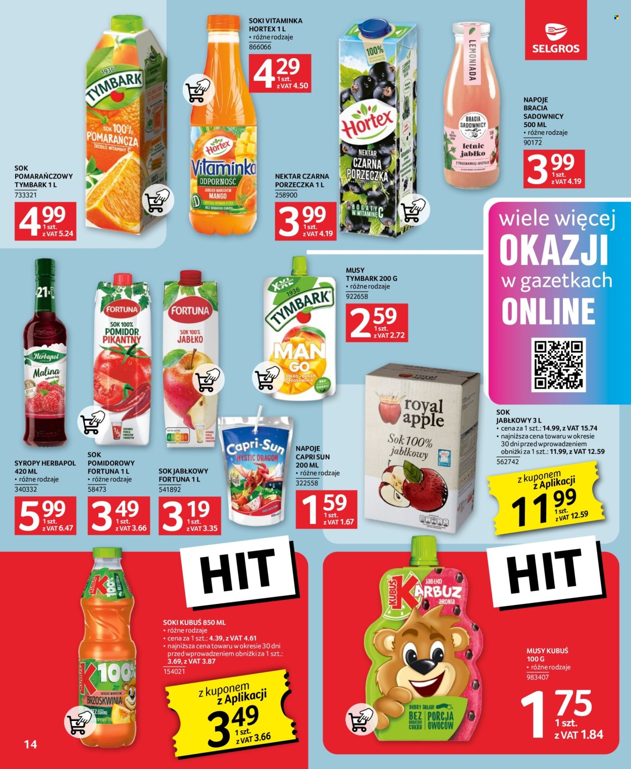 Gazetka Selgros - 18.07.2024 - 31.07.2024. Strona 14