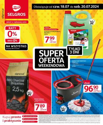 Gazetka Selgros - 18.07.2024 - 20.07.2024.