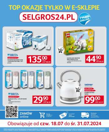 Gazetka Selgros - 18.07.2024 - 31.07.2024.