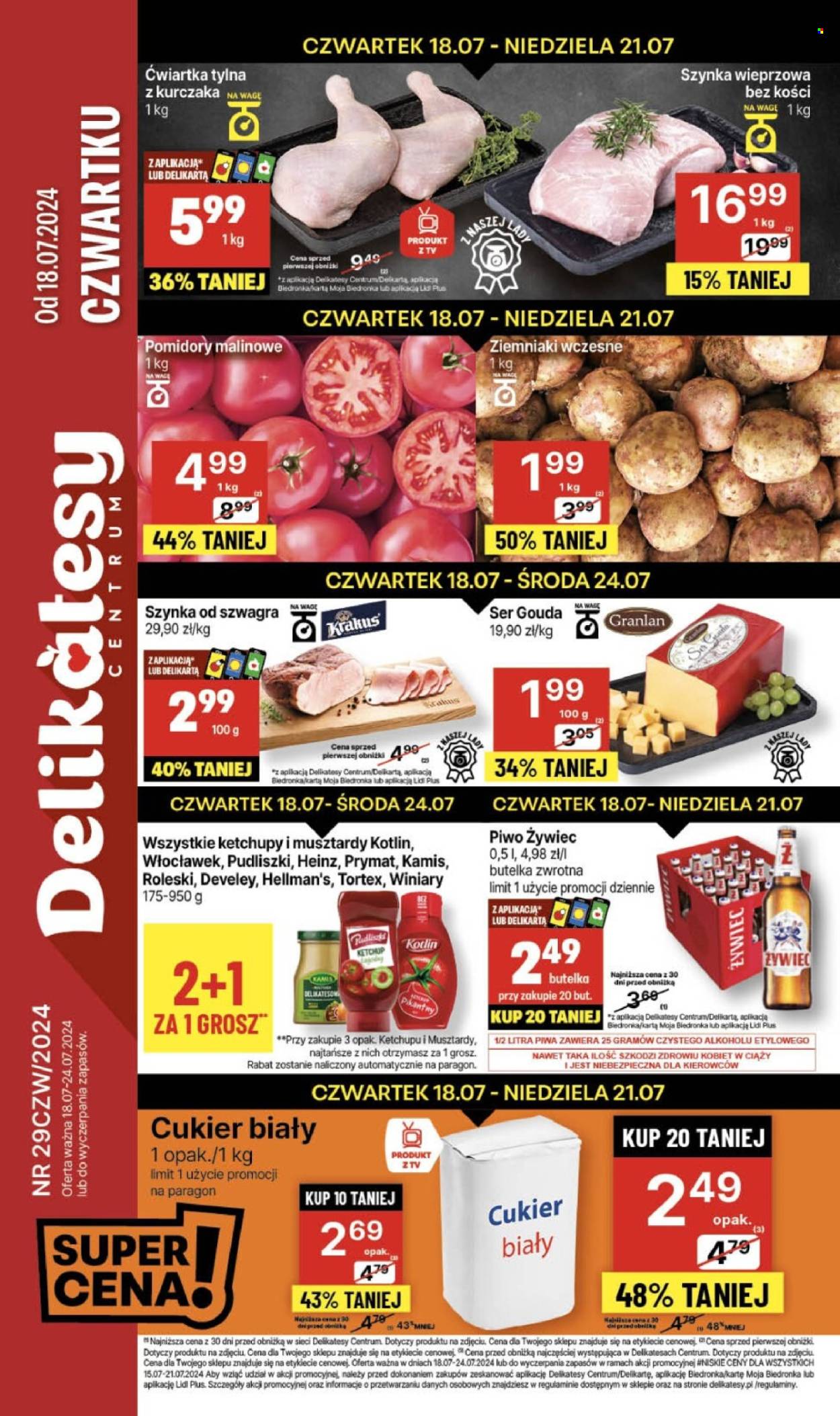 Gazetka Delikatesy Centrum - 18.07.2024 - 24.07.2024. Strona 1