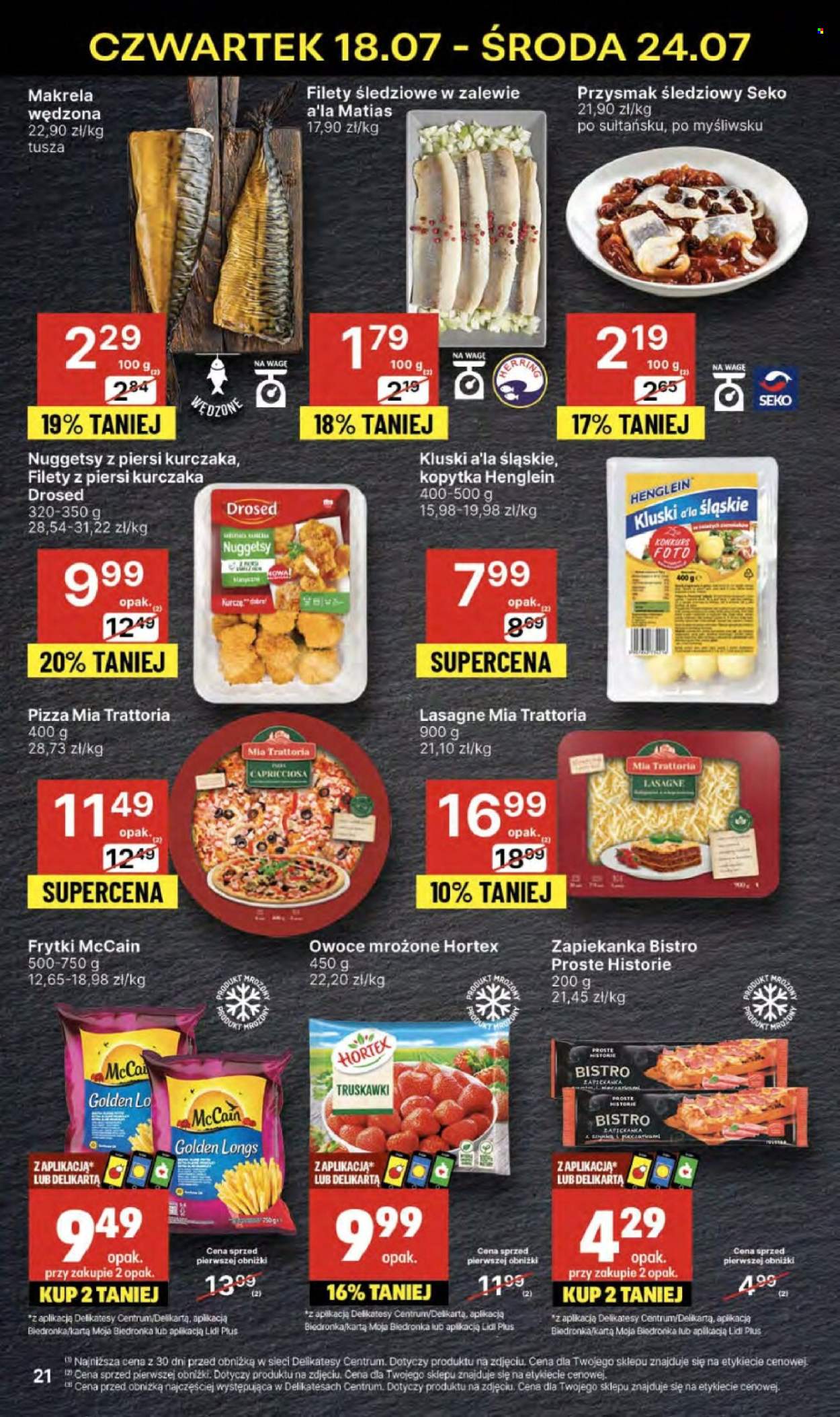 Gazetka Delikatesy Centrum - 18.07.2024 - 24.07.2024. Strona 21