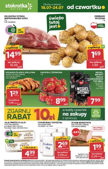 Gazetka Stokrotka Market - 18.07.2024 - 24.07.2024.