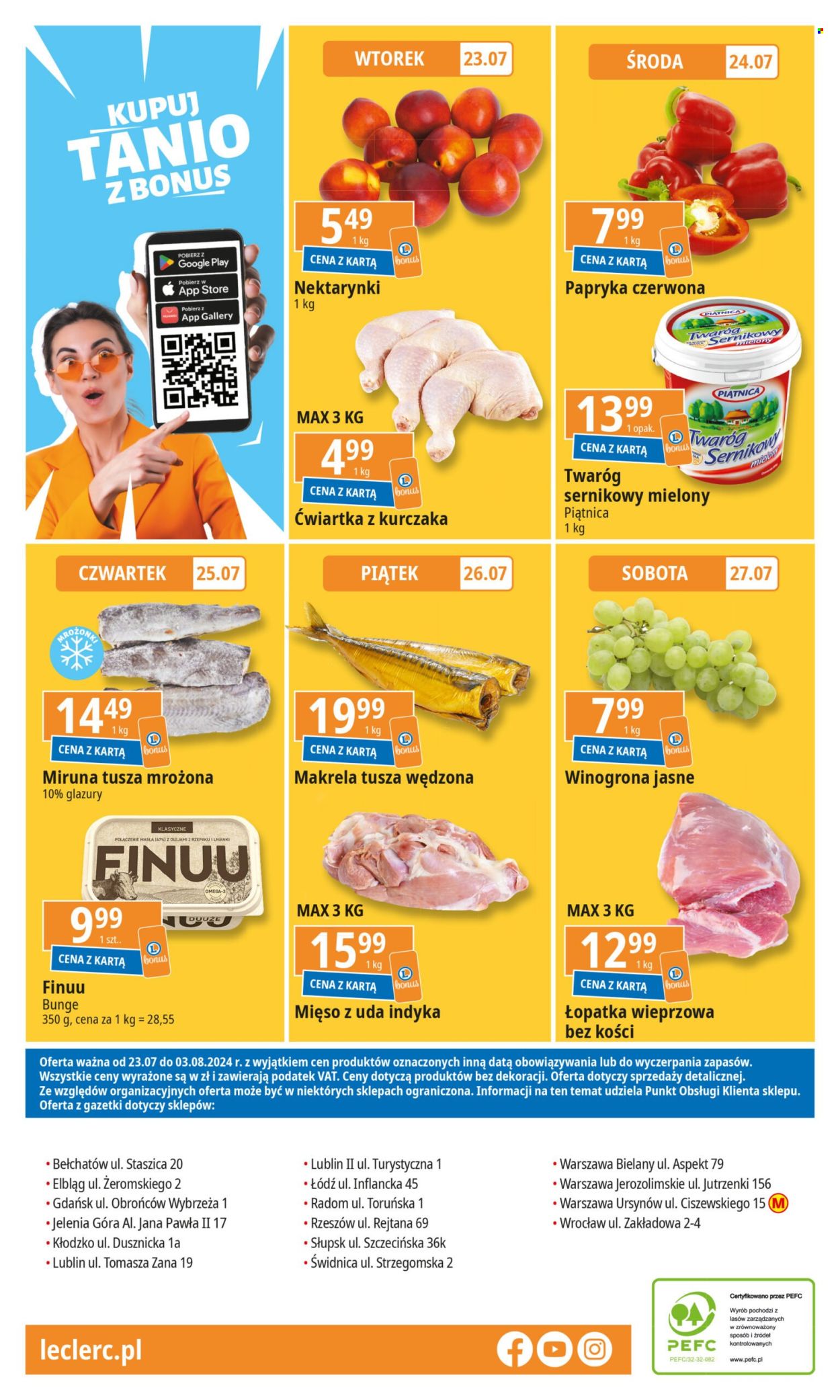 Gazetka E.Leclerc - 23.07.2024 - 3.08.2024. Strona 32