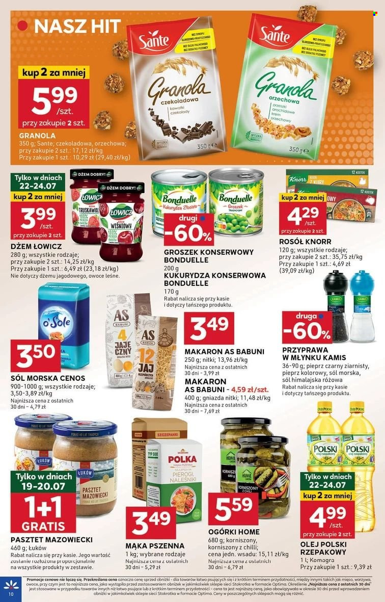 Gazetka Stokrotka Optima - 18.07.2024 - 24.07.2024. Strona 10