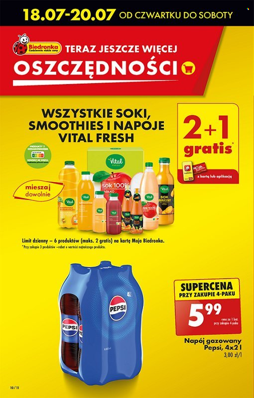 Gazetka Biedronka - 18.07.2024 - 24.07.2024. Strona 10