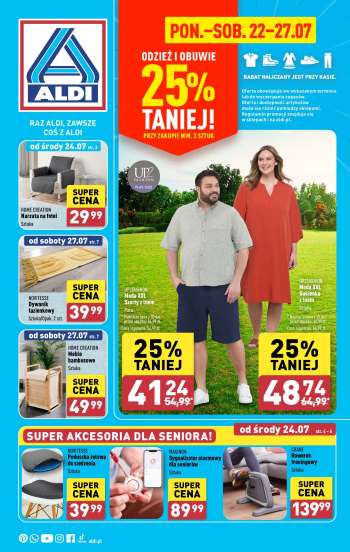 Gazetka ALDI - 22.07.2024 - 27.07.2024.