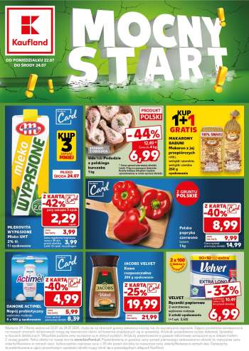 Gazetka Kaufland - 22.07.2024 - 24.07.2024.