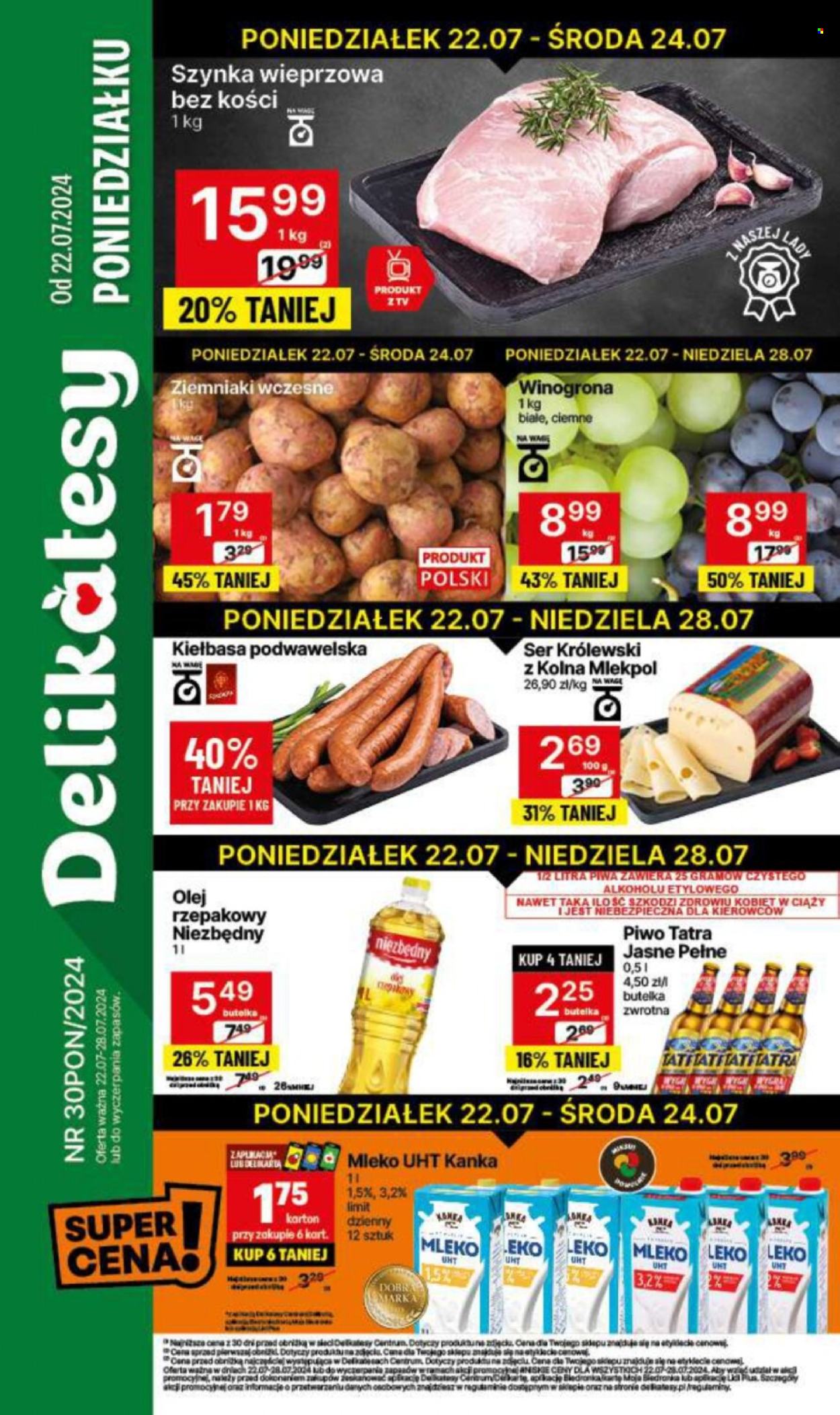 Gazetka Delikatesy Centrum - 22.07.2024 - 28.07.2024. Strona 1