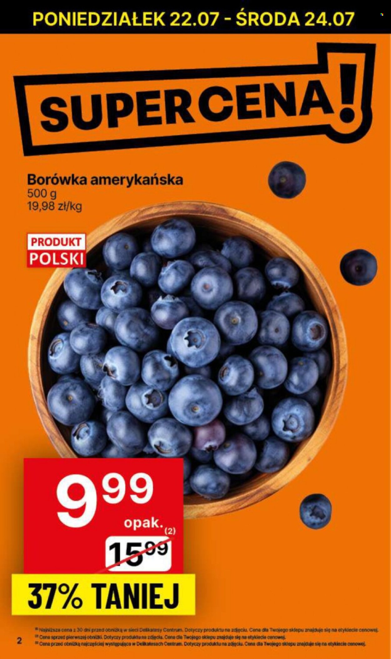 Gazetka Delikatesy Centrum - 22.07.2024 - 28.07.2024. Strona 2