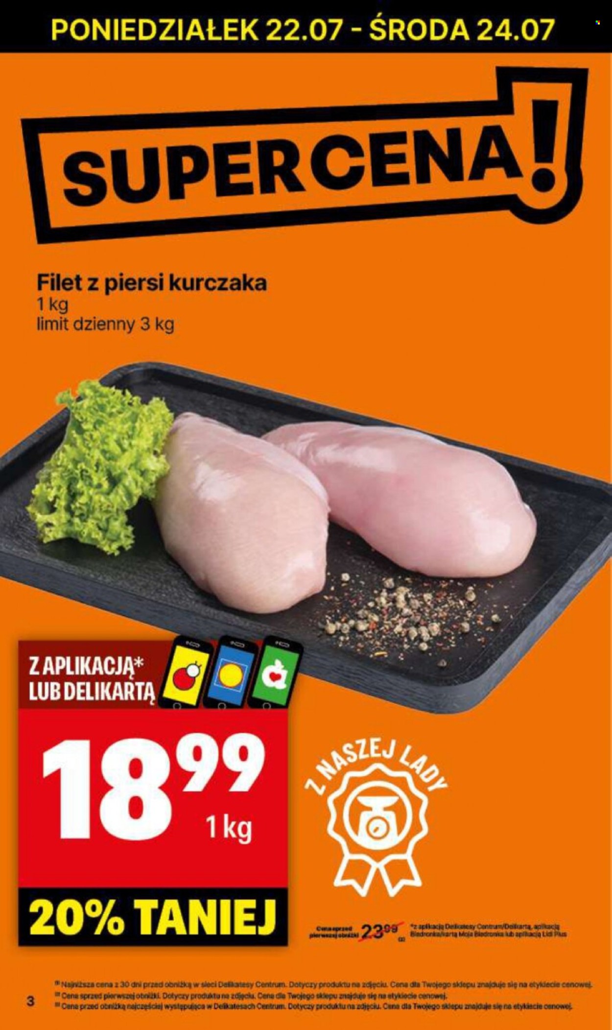 Gazetka Delikatesy Centrum - 22.07.2024 - 28.07.2024. Strona 3