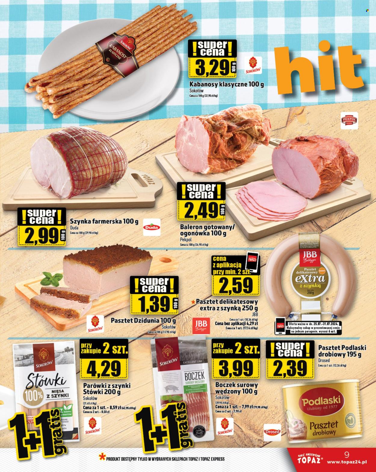 Gazetka Topaz - 25.07.2024 - 31.07.2024. Strona 9