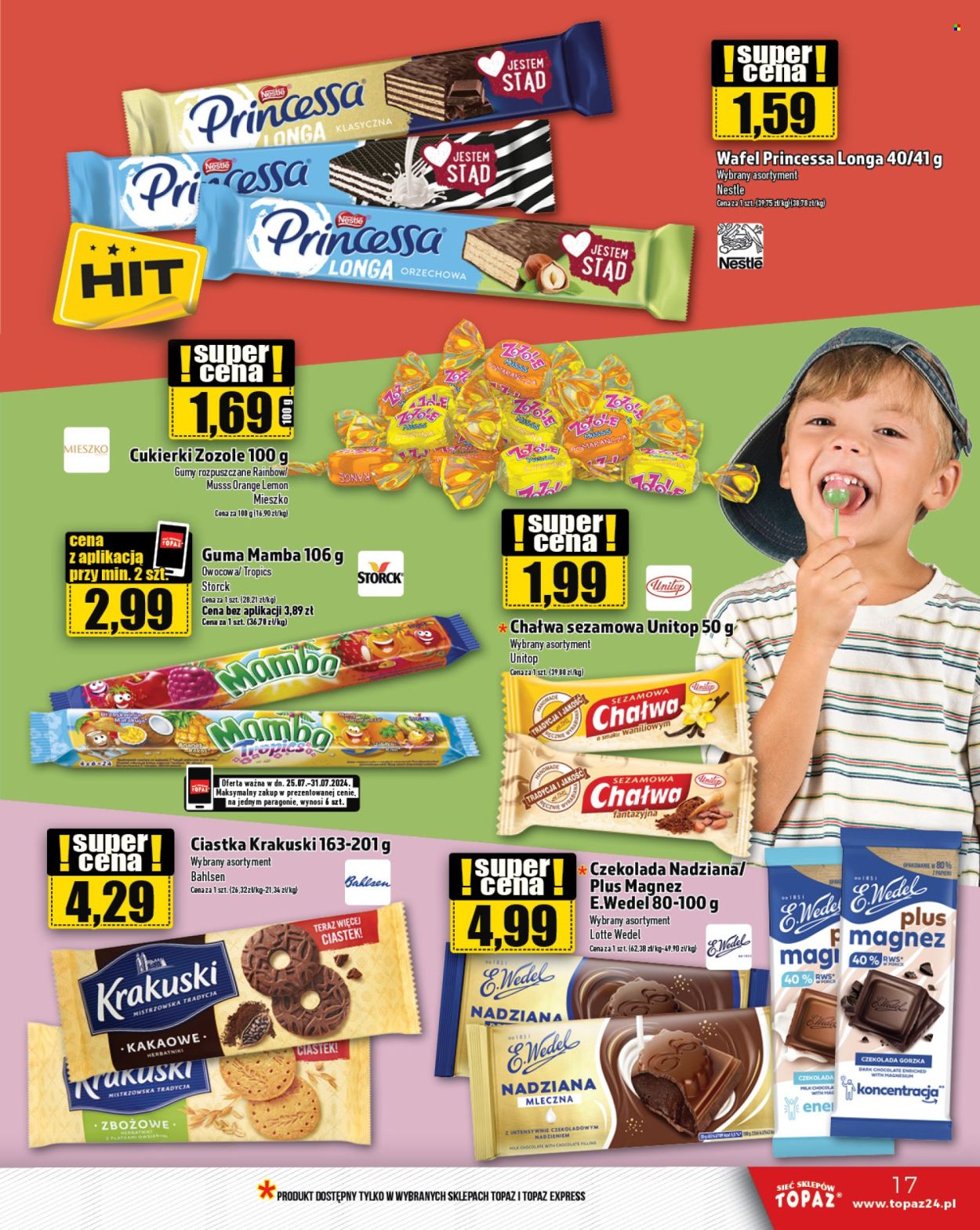 Gazetka Topaz - 25.07.2024 - 31.07.2024. Strona 17