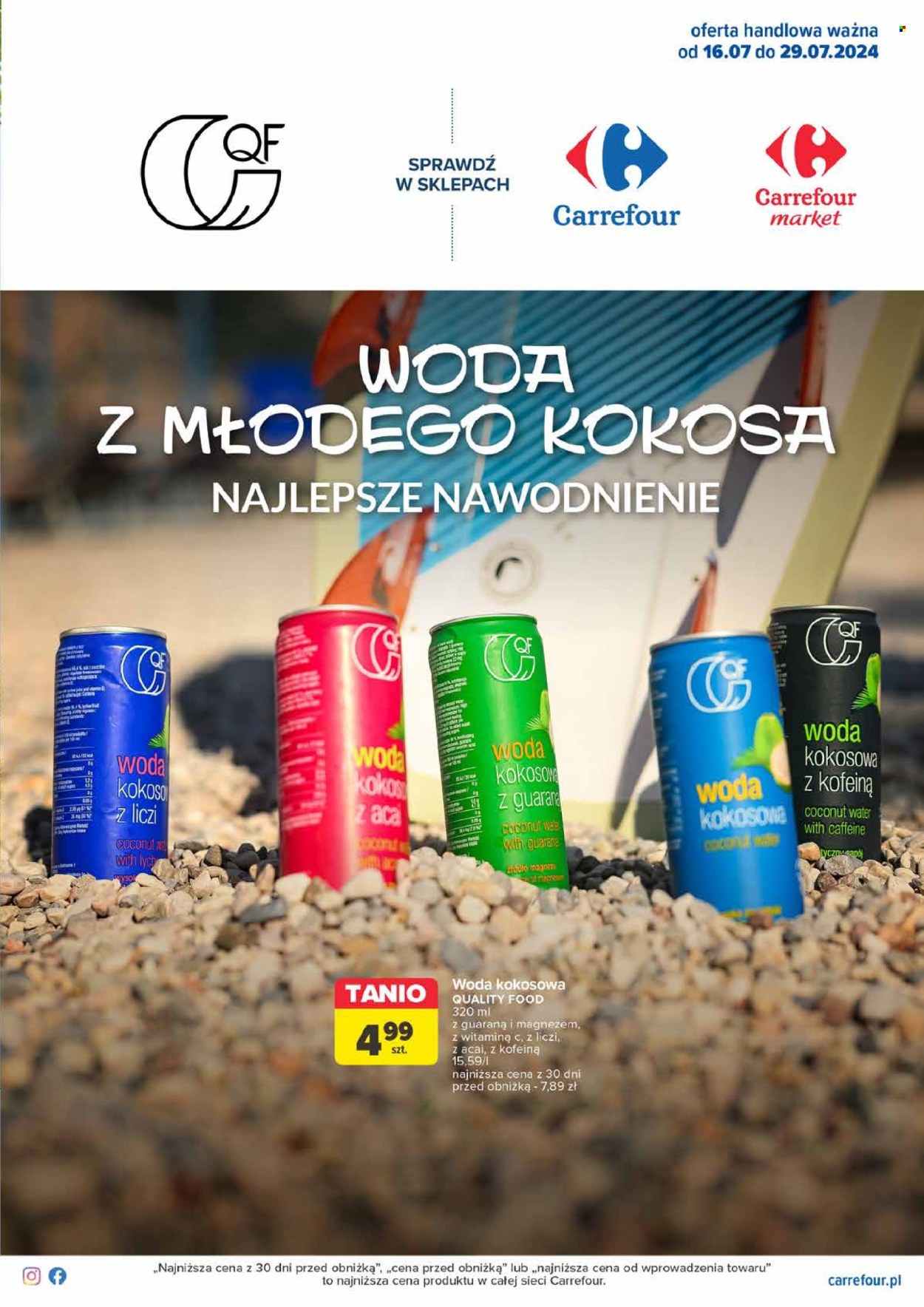 Leták Carrefour - 16.7.2024 - 29.7.2024. Strana 1