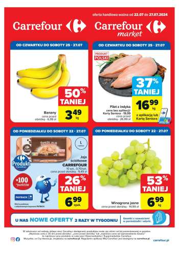 Gazetka Carrefour - 22.07.2024 - 27.07.2024.