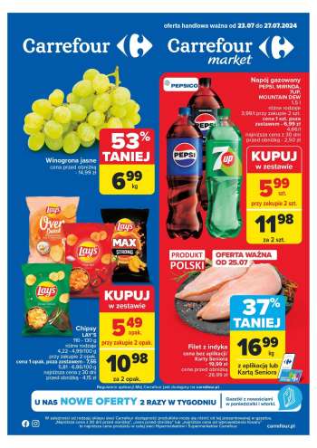 Gazetka Carrefour - 23.07.2024 - 27.07.2024.
