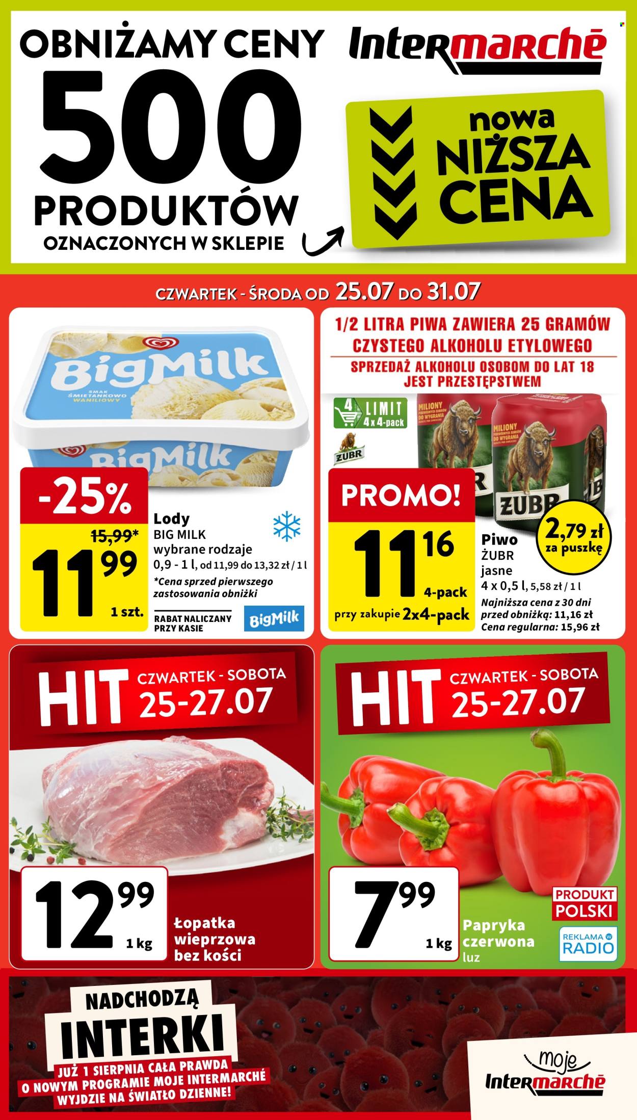 Leták Intermarché - 25.7.2024 - 31.7.2024. Strana 1