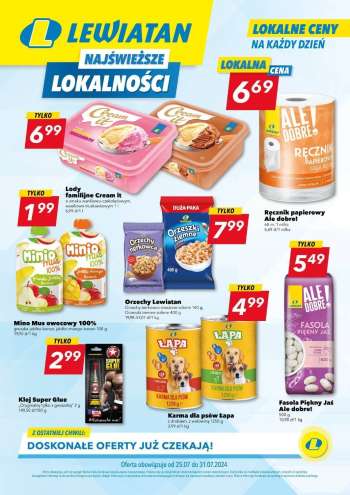 Gazetka Lewiatan - 25.07.2024 - 31.07.2024.