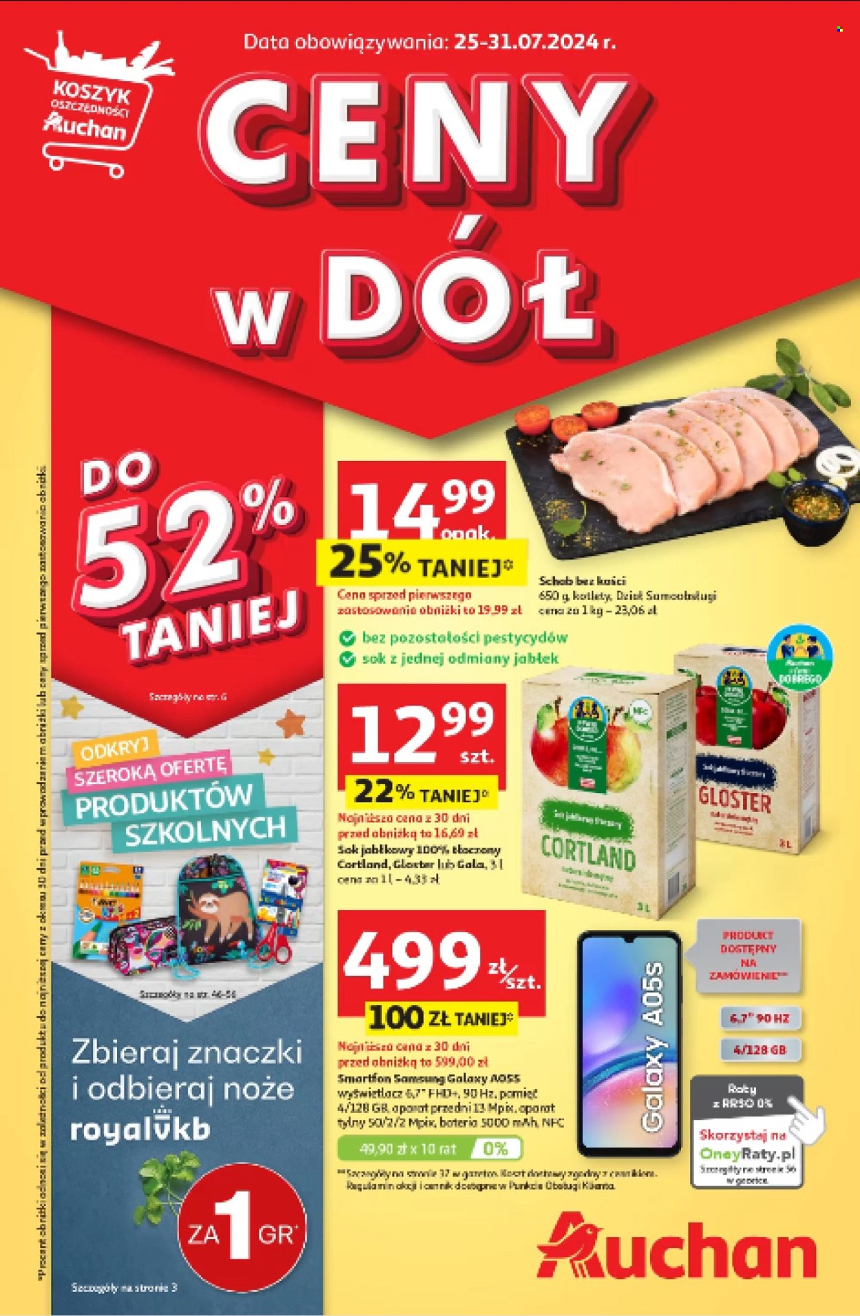 Gazetka Auchan - 25.07.2024 - 31.07.2024. Strona 1