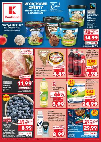 Gazetka Kaufland - 25.07.2024 - 31.07.2024.