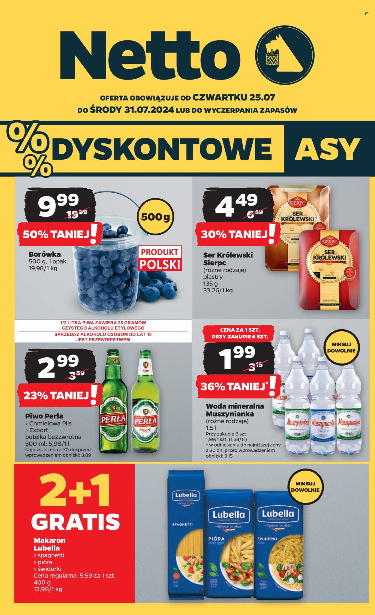 Gazetka Netto - 25.07.2024 - 31.07.2024. Strona 1